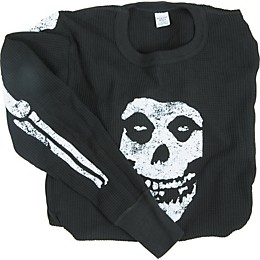 Gear One Misfits Bones Skull Long-Sleeve Thermal Black Medium