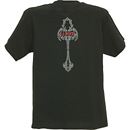 Gear One Ozzy Osbourne Reflective Skull Men's T-Shirt Black Large