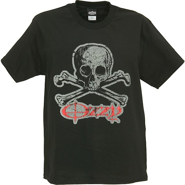 Gear One Ozzy Osbourne Reflective Skull Men's T-Shirt Black Medium