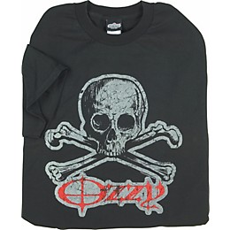 Gear One Ozzy Osbourne Reflective Skull Men's T-Shirt Black Medium
