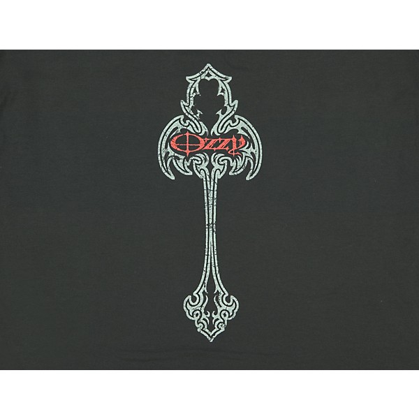 Gear One Ozzy Osbourne Reflective Skull Men's T-Shirt Black Medium