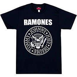 The Ramones Presidential Seal Men's T-Shirt Black Extra Large
