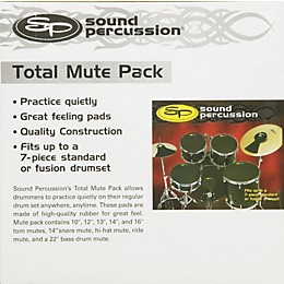 Open Box Sound Percussion Labs Total Drum Set Mute Prepack Level 1