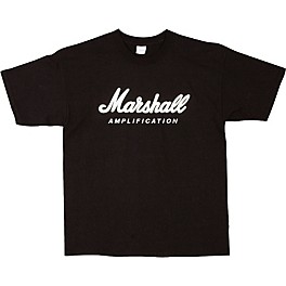 Marshall Logo T-Shirt Black Extra Extra Large Marshall Logo T-Shirt Black Medium