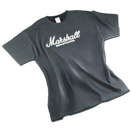 Marshall Logo T-Shirt Black Medium