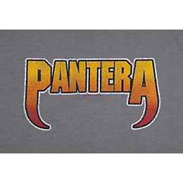 Gear One Pantera Vintage Logo T-Shirt Gun Metal Extra Large