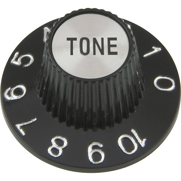 Fender '72 Telecaster Skirted Black Tone Knob