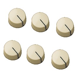 Fender Amplifier Knobs Vintage White