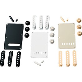 Fender Stratocaster Accessory Kit White Fender Stratocaster Accessory Kit Black