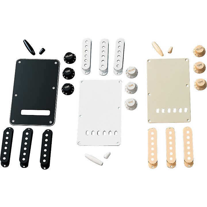 Fender Stratocaster Accessory Kit Parchment | Guitar Center