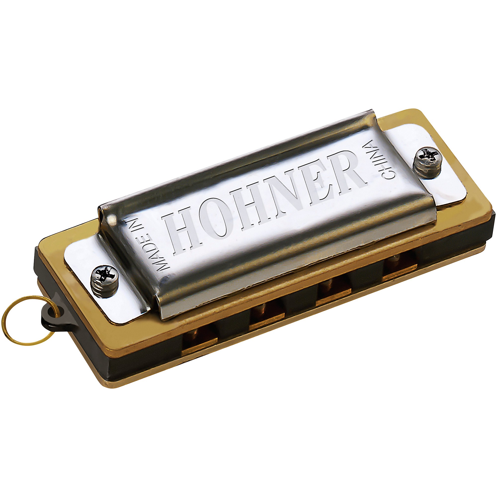 Hohner Special 20 Progressive B with Mini Harmonica Necklace and