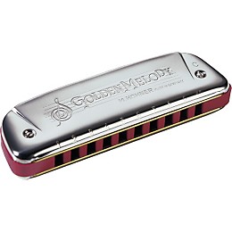 Hohner 542/20 Golden Melody Harmonica Key of F