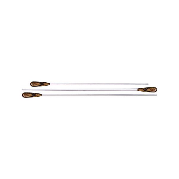 Mollard P Series Zebrawood Baton White 12 in.