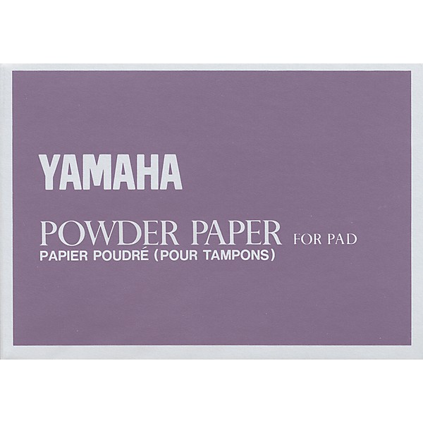 Yamaha Pad Papers 50-pack, Powder Papers