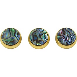 Bach Paua Abalone Trumpet Finger Buttons 3-Pack Silver