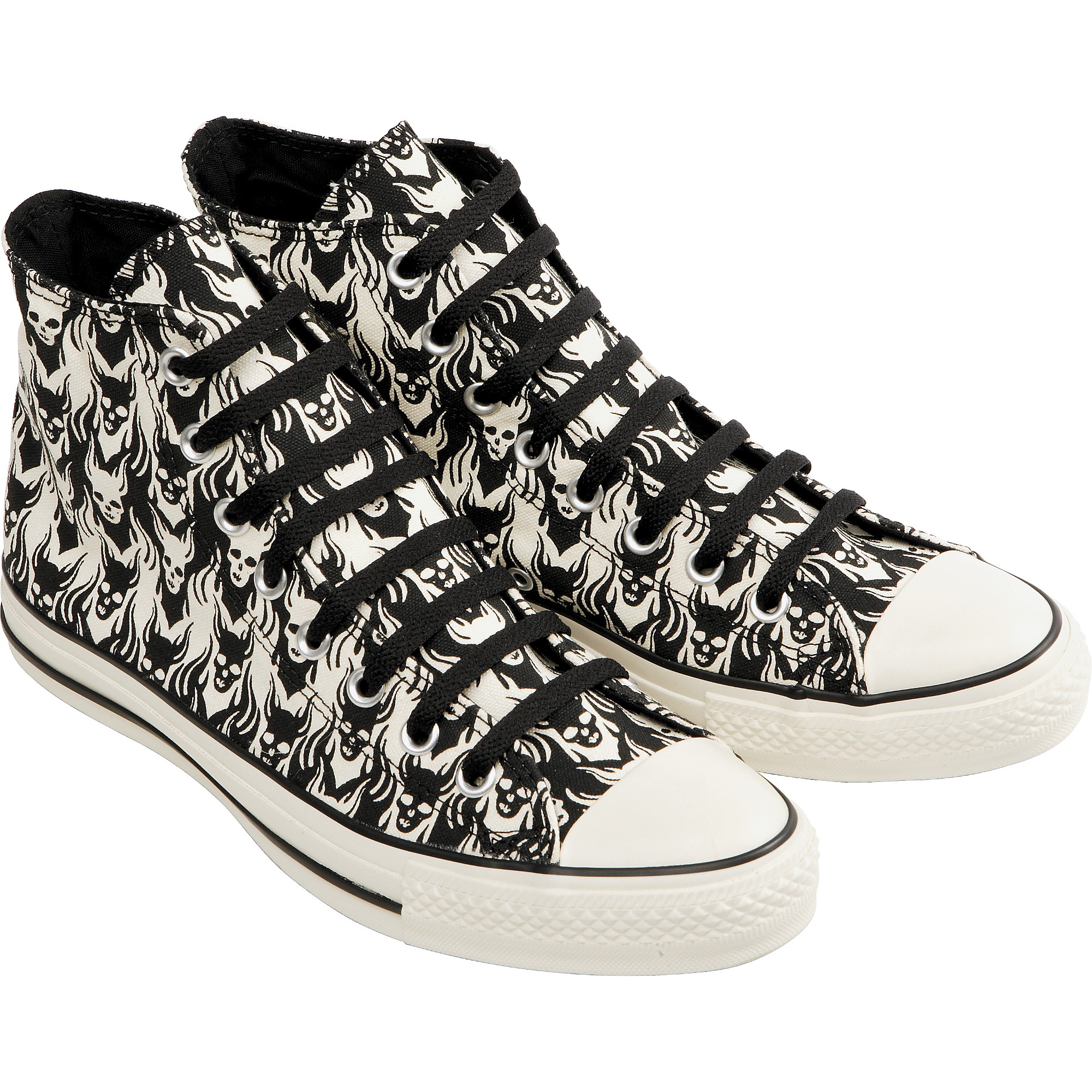 converse all star high tops black and white