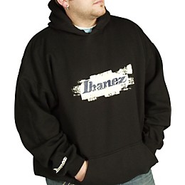 Ibanez Logo Hoodie Black Xx Large