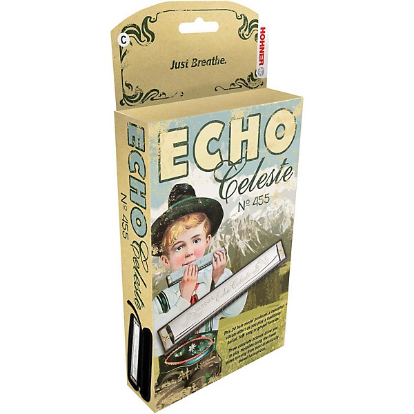 Hohner 455 Echo Celeste Tremolo Harmonica G