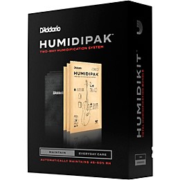 Open Box D'Addario Humidipak Two-Way Humidification System Level 1 Black