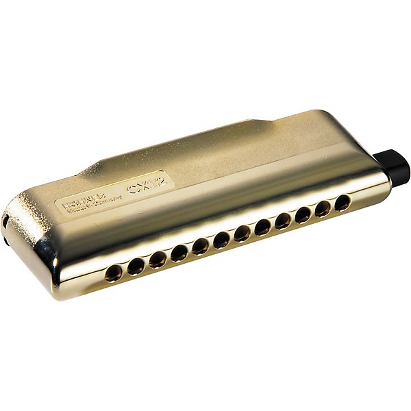Hohner 7545G CX-12 Gold Chromatic Harmonica Gold
