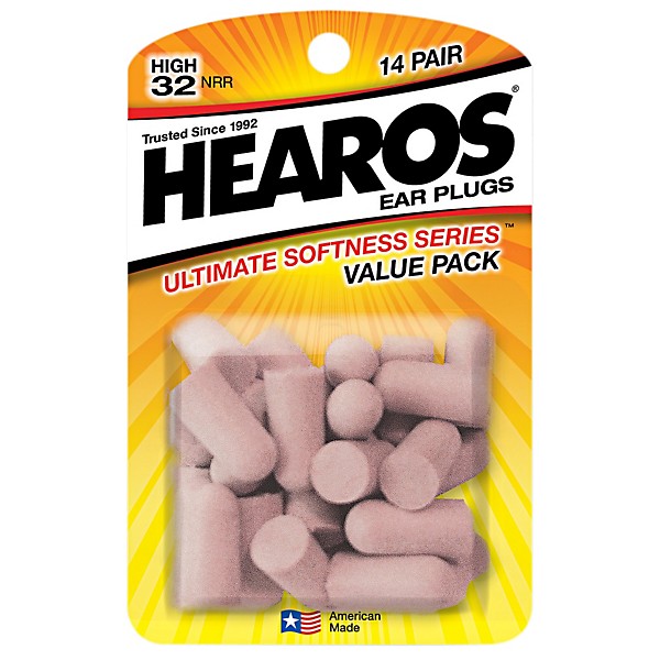 Hearos Value Pack Ear Plugs (28 Pack)