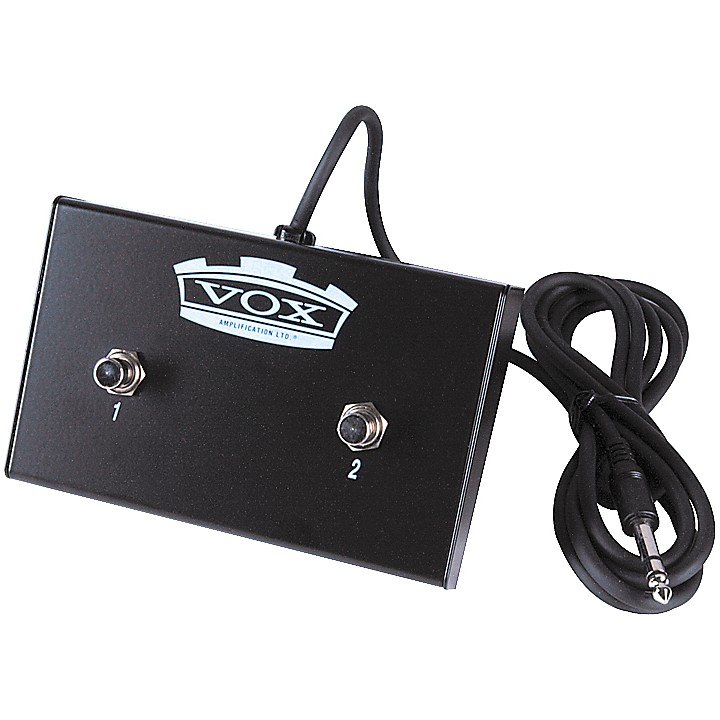 VOX VFS-2 Dual Footswitch for AD15/30/50/100VT, AD100VTH, V9168R