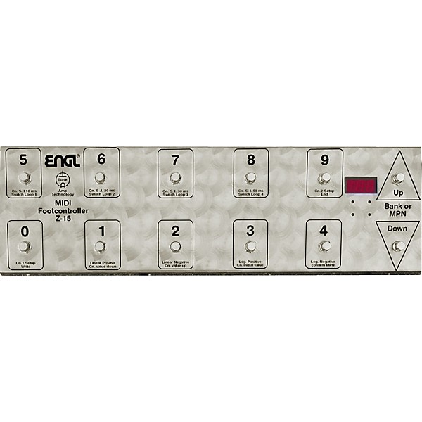 Open Box ENGL Z-15 MIDI Footcontroller Level 1