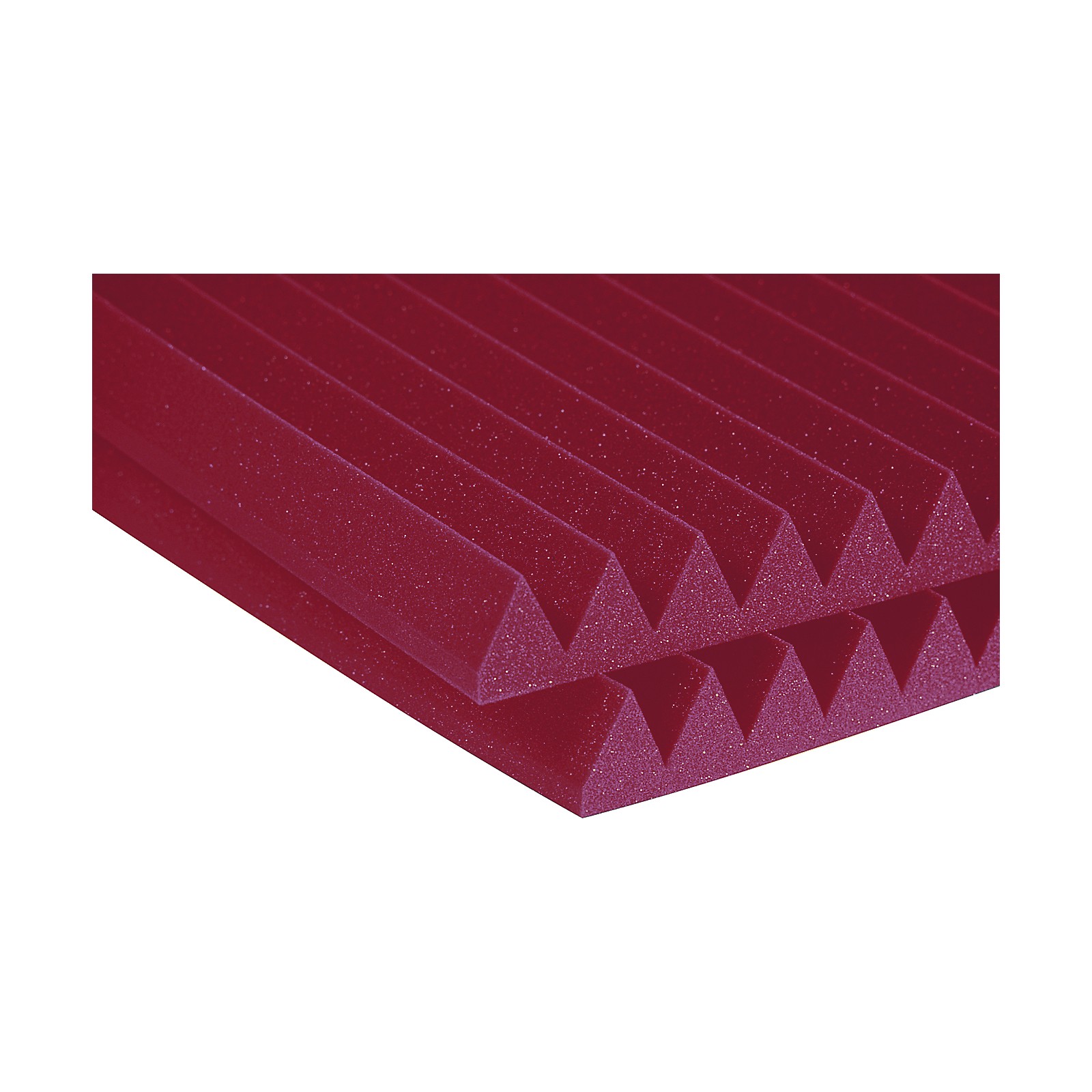 Auralex 2" Studiofoam Wedge 2'x2'x2" Panels 12-Pack Burgundy 2 ...