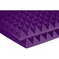Auralex Studiofoam Pyramids 24"x24"x2" Acoustic Panel 12-Pack Purple thumbnail