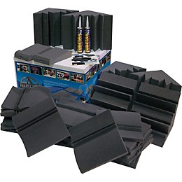 Open Box Auralex Project Studio Kit for Room Acoustics Level 1 Charcoal