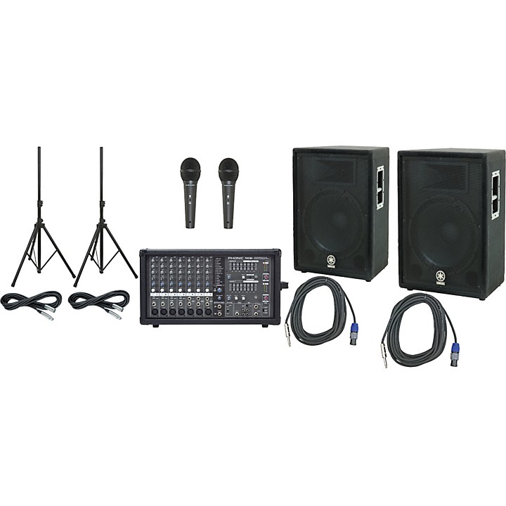 ヤマハ　アスカモデル Yamaha Phonic 740 / Yamaha A15 PA Package | Guitar Center