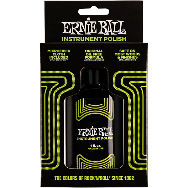 Ernie Ball Guitar Polish And Cloth