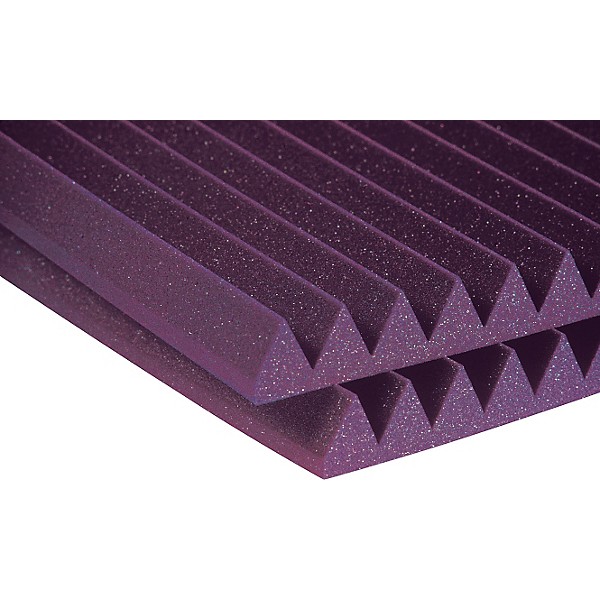 Auralex 2" Studiofoam Wedge 2'x4'x2" Panels (12 Pack) Purple