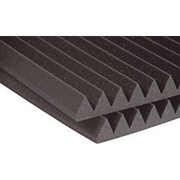 Auralex 2" Studiofoam Wedge 2'x4'x2" Panels (12 Pack) Charcoal