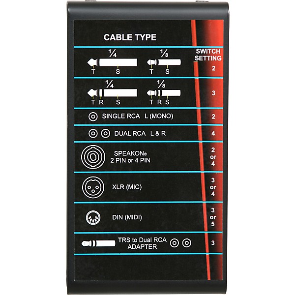 Galaxy Audio Cable Tester