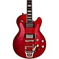Hagstrom Super Swede Tremar Electric Guitar Transparent Wild Cherry thumbnail