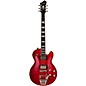 Hagstrom Super Swede Tremar Electric Guitar Transparent Wild Cherry