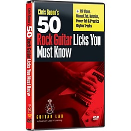 eMedia 50 Rock Guitar Licks You Must Know (DVD)