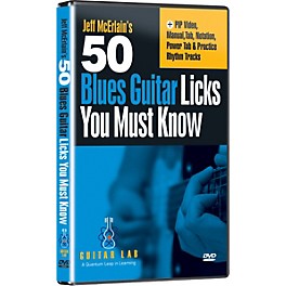 eMedia 50 Blues Guitar Licks You Must Know! (DVD)