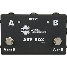 Open Box Livewire ABY1 Guitar Footswitch Level 1