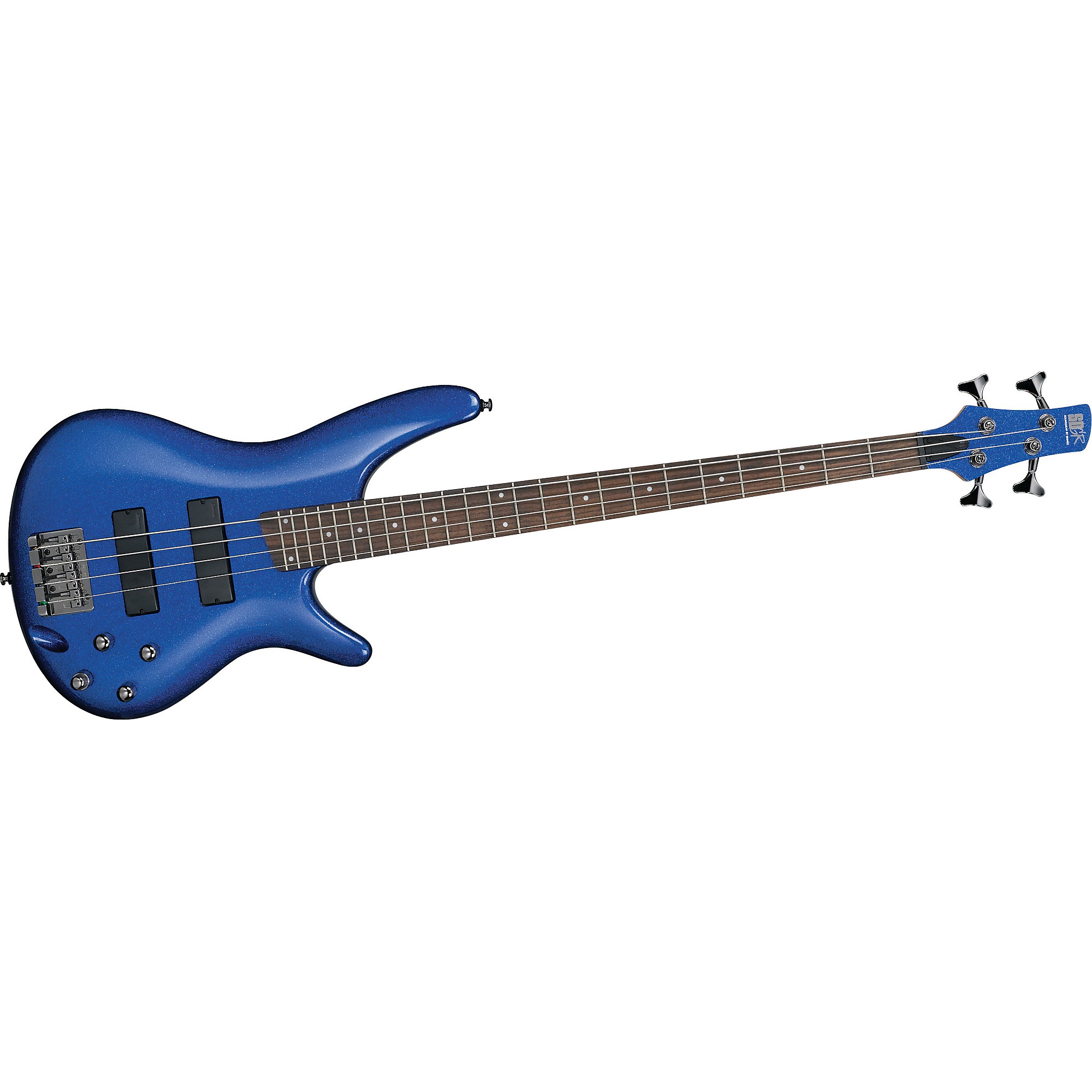 Open Box Ibanez SR300 Electric Bass Guitar Blue Sparkle | Guitar