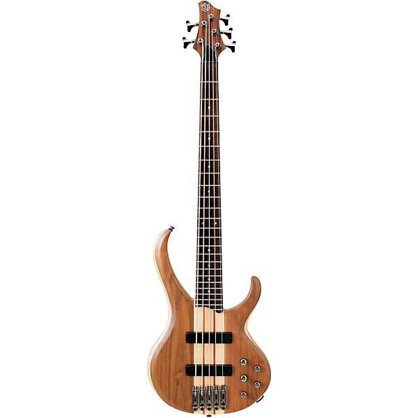 Open Box Ibanez BTB675 BTB 5-String Electric Bass Guitar Level 1 Flat Natural