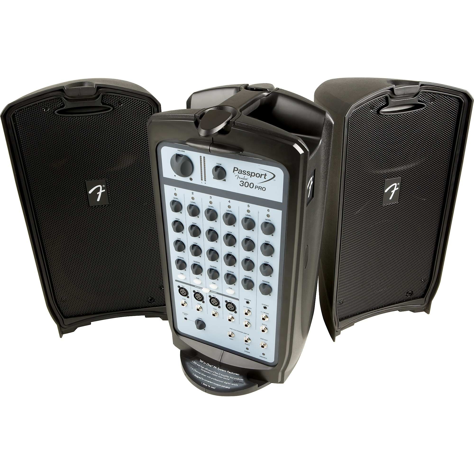 Restock Fender Passport 300 Pro Portable PA System | Guitar Center