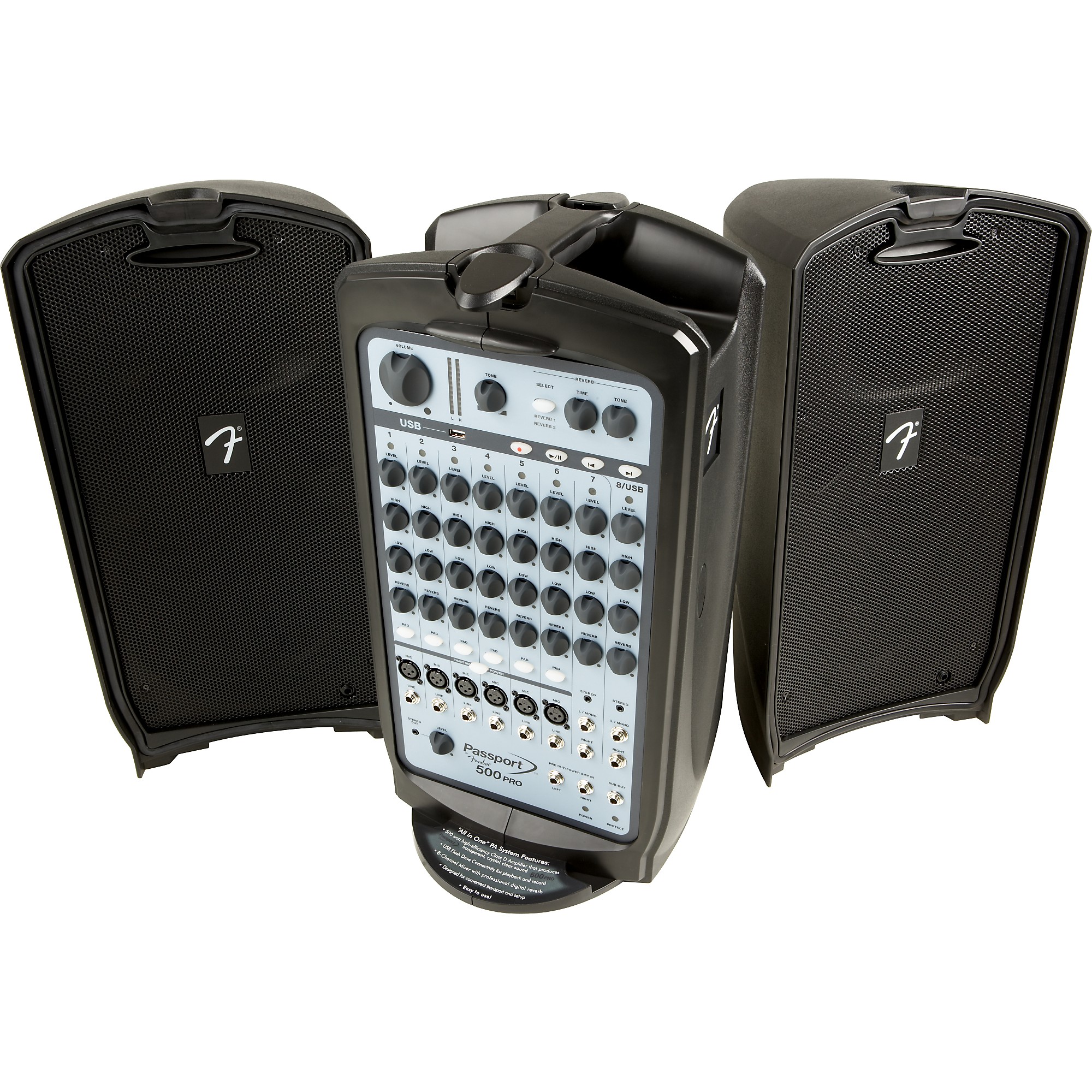 Passport by Fender 500PRO フェンダー PA スピーカー Open Box Fender Passport 500 Pro Portable PA System | Guitar