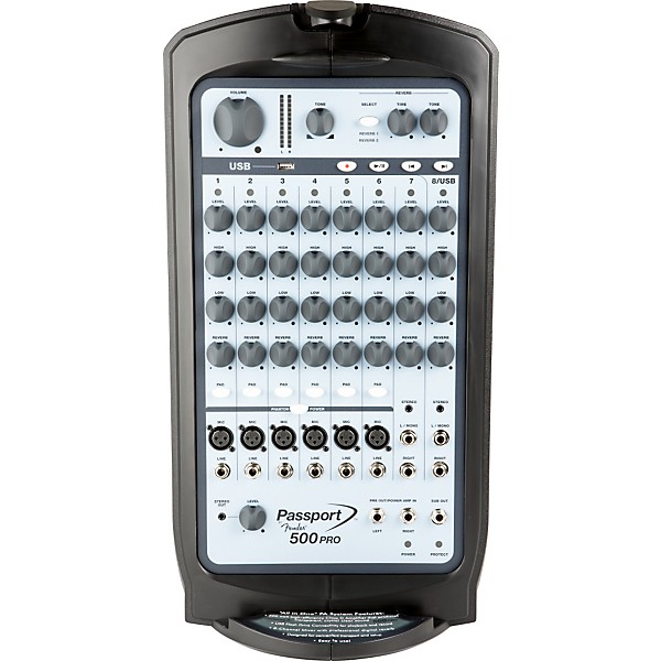 Passport by Fender 500PRO フェンダー PA スピーカー Fender Passport 500 Pro PA Package with 2 Mics | Guitar Center