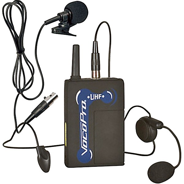 VocoPro UBP-4 Wireless Bodypack Microphone Set for UHF-5800, 5805, or 8800 Wireless Systems