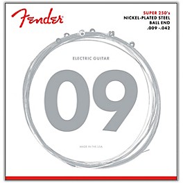 Fender 250L Super 250 Nickel-Plated Steel Electric Guitar Strings - Light