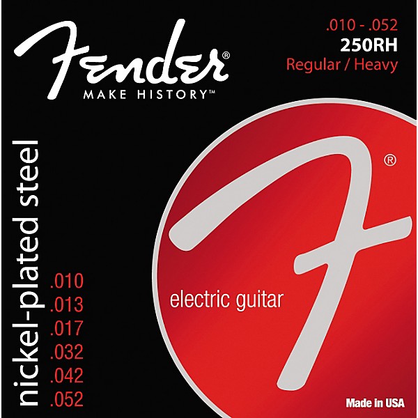 Fender 250RH Super 250 Nickel-Plated Steel Electric Strings - /Heavy