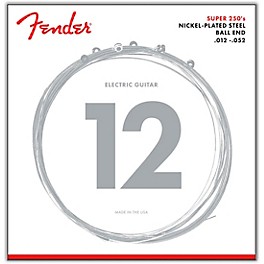 Fender 250H Super 250 Nickel-Plated Steel Electric Guitar Strings - Heavy