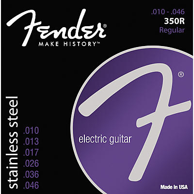 Fender 350R Stainless Steel Electric Guitar Strings for sale